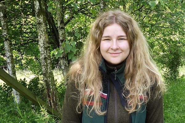 Theresa Albracht ist die neue Leiterin im Wildparkhaus. Foto: NLF - © NLF