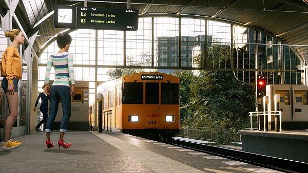 Auch die Bahnhöfe Berlins sind schön in Szene gesetzt. - © Aerosoft
