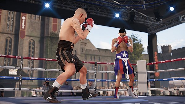 In diesem Fight des "Mexican Monster"-DLC treten Fernando Vargas (l.) und der legendäre Héctor „Macho“ Camacho gegeneinander an. - © Steel City Interactive