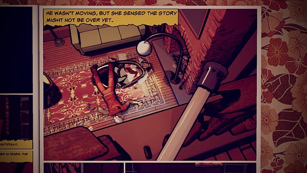 Die Geschichte von Barbara Finch entfaltet sich in einem der besten Kapitel dieses Spiels in einem stilisierten Horror-Comic. - © Giant Sparrow/Annapurna Interactive