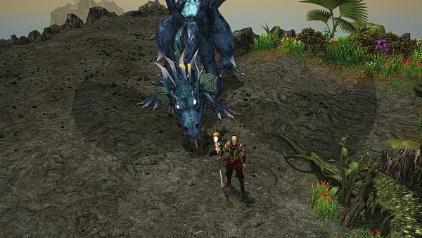 Bossmonster wie dieser Drache fordern unsere Helden besonders heraus, sie gehören zu den Highlights des Spiels. - © Deep Silver