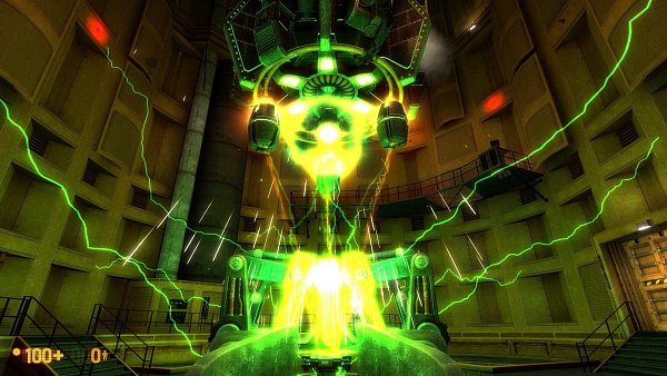 Das Experiment im Forschungskomplex geht schief - und öffnet Tore in eine Alien-Welt, die Protagonist Gordon Freeman nun schließen soll. - © Crowbar Collective
