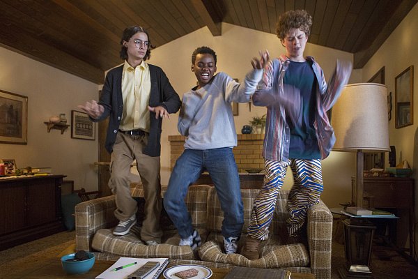 McQuaid (Rio Mangini), Luke (Jahi Di'Allo Winston) und Tyler (Quinn Liebling). - © Scott Patrick Green/Netflix