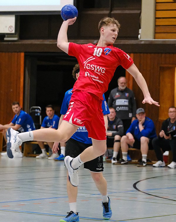 Jonah Wienböker langte diesmal fünffach für die Senner hin. - © Andreas Zobe