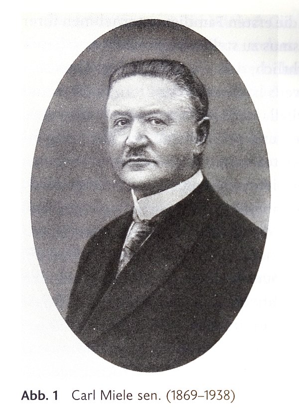 Aus Herzebrock: Carl Miele wurde von der Stadt Gütersloh zum Ehrenbürger ernannt, aber er stammt eigentlich aus der Nachbarschaft. - © Miele