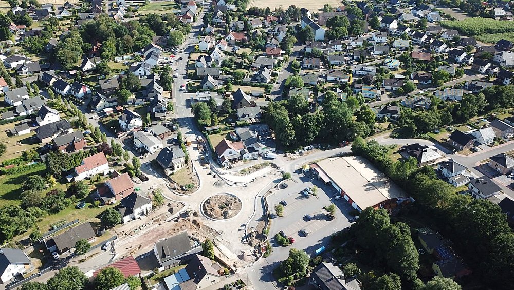 Ab Freitag geht es durch den neuen Kreisel in LöhneOrt nw.de