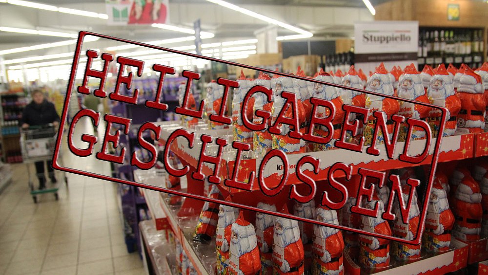 An Heiligabend hat kein Supermarkt geöffnet | nw.de