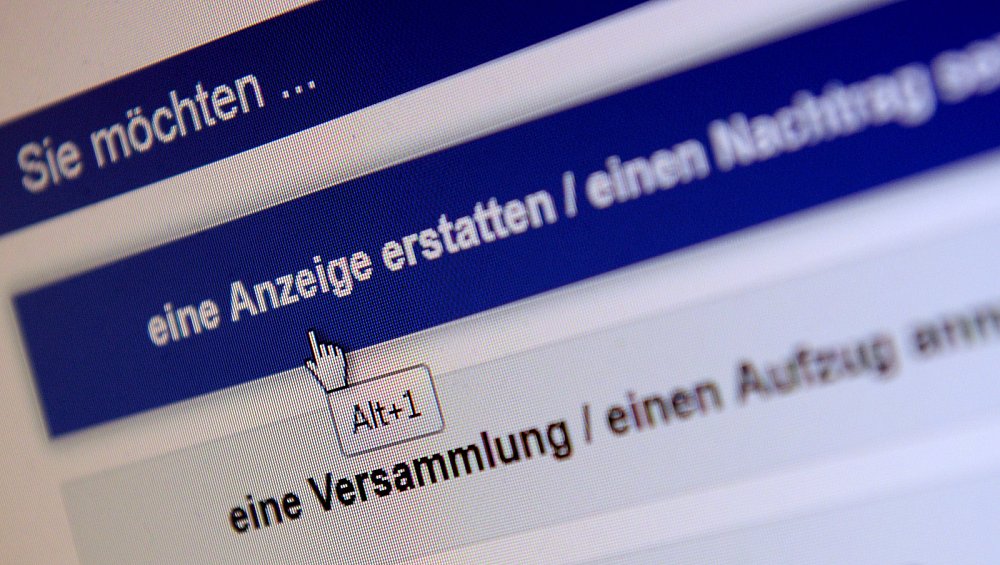 Rasanter Anstieg von Strafanzeigen per nw.de