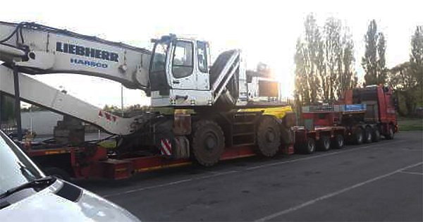 Viel zu schwer - auch dieser Lkw durfte seine Fahrt am Montag nicht fortsetzen. - © Polizei Luxemburg