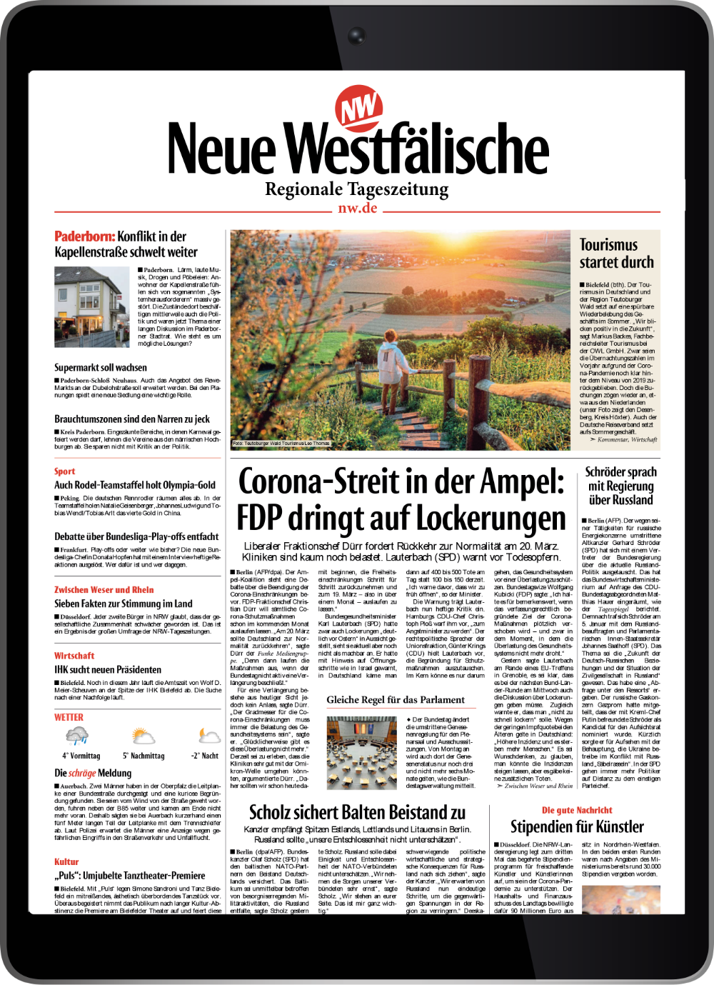 ePaper Landingpage | nw.de