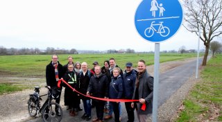 Ein neuer Radweg verbindet Engers Innenstadt und Dreyen